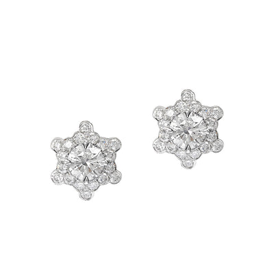 Atom Diamond Studs